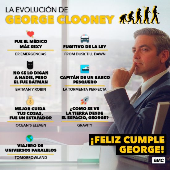 La evolución de George Clooney